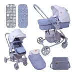 LORELLI Комбинирана количка 2в1 Aster - Grey