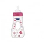 CHICCO Шише с дупка ПП силикон