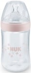 NUK Шише със силиконов биберон Nature Sense PP 260 мл. (6-18 м.)