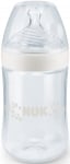 NUK Шише със силиконов биберон Nature Sense PP 260 мл. (6-18 м.)