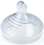 NUK Силиконов биберон за храна Nature Sense S (0-6 м.) 2 бр.