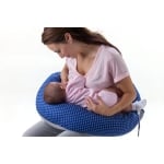 NUVITA Възглавница за бременност и кърмене DreamWizard 10в1 - шарени кръгчета