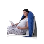 NUVITA Възглавница за бременност и кърмене DreamWizard 10в1 - шарени кръгчета