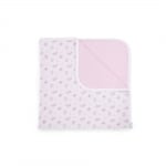 KIKKA BOO Лятно одеяло от трико 80/80см Pink Flowers