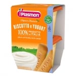 PLASMON Йогурт с бишкота 2х120 гр.