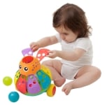 PLAYGRO Активна играчка за бутане с топчета - Октопод