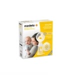 MEDELA Единична двуфазна електрическа помпа за кърма Swing Flex + 1бр. шише и 2бр. фунии S,M