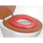 REER Мека седалка за тоалетна чиния - червен
