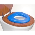 REER Мека седалка за тоалетна чиния - син