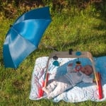 REER Универсален чадър за бебешка количка - син