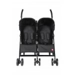 TOPMARK Количка за близнаци Bobby Twin Buggy - Black