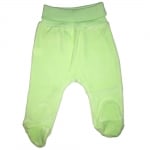 TOPOLINO Бебешки плюшени ританки широк ластик - зелен