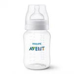 PHILIPS AVENT Комплект от 2 бр. шишета за хранене Anti-Colic 260 мл, с биберон със сила на потока 2, 1м+ 